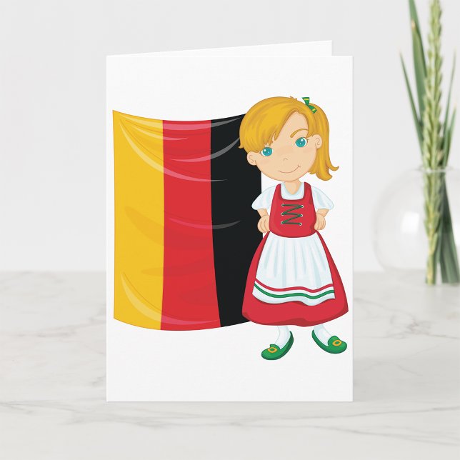 Oktoberfest Girl Greeting Cards (Creator Uploaded)