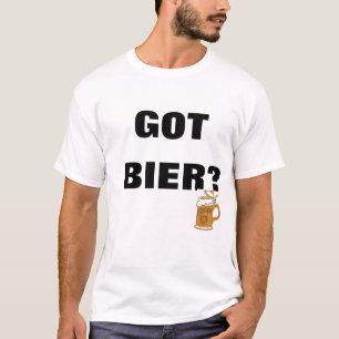 Oktoberfest Got Bier , Men`s Basic T-Shirt
