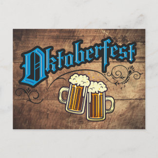 Oktoberfest Grüße Postcard