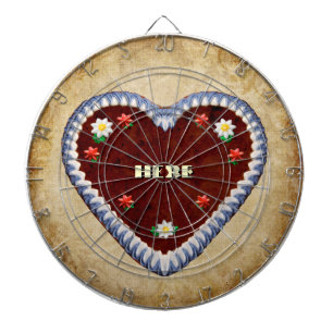 Oktoberfest Heart Dartboard