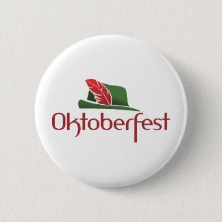 Oktoberfest Hut 6 Cm Round Badge