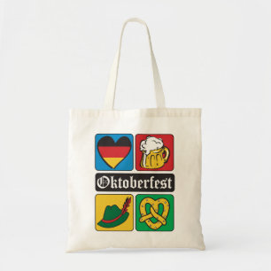 Oktoberfest Icons Tote Bag