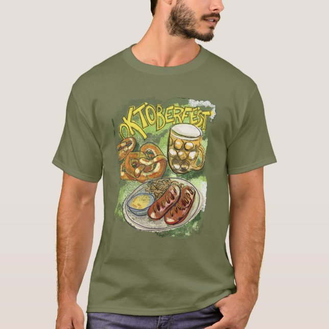 Oktoberfest in style T-Shirt (Front)