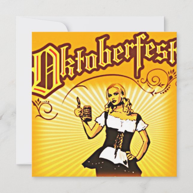 Oktoberfest Invitation (Front)