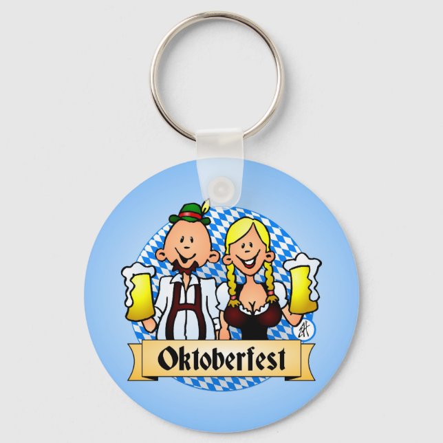 Oktoberfest Key Ring (Front)