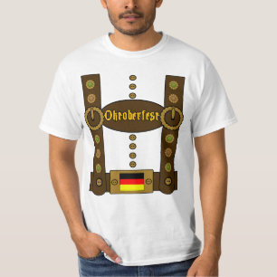 Oktoberfest Lederhosen Funny T-Shirt