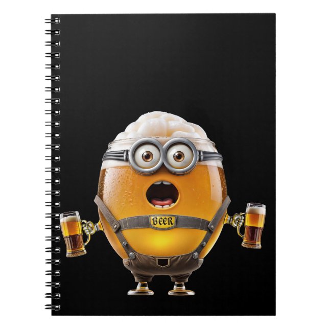 Oktoberfest Minion Notebook (Front)