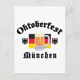 Oktoberfest Munchen Postcard