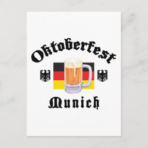 Oktoberfest Munich Gift Postcard