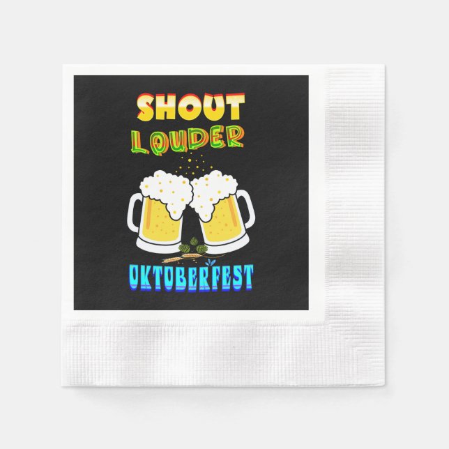Oktoberfest Napkin (Front)