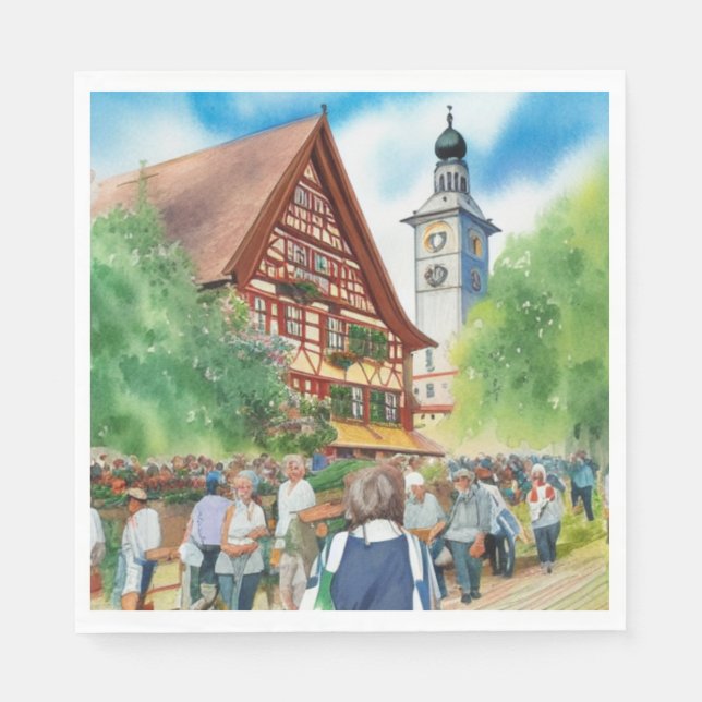 Oktoberfest Napkin (Front)