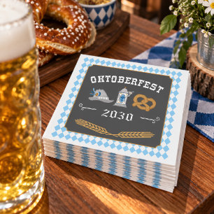 Oktoberfest Napkins - German Beer Party