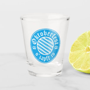 Oktoberfest O’zapft Is Germany Bavarian Shot Glass