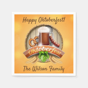 Oktoberfest Octoberfest Party Napkin