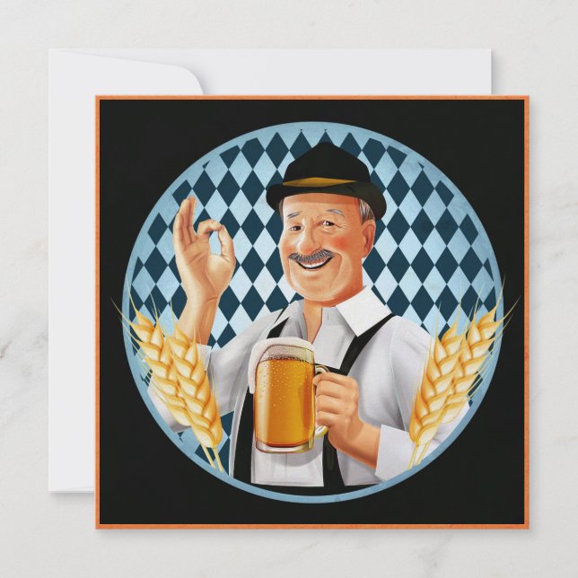 OKTOBERFEST / Octoberfest Revised - SRF Invitation (Front)