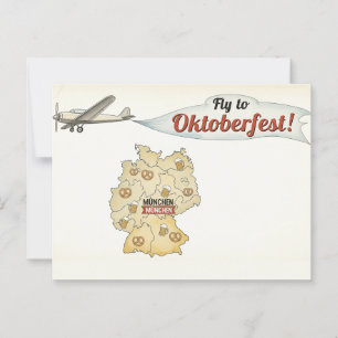 Oktoberfest Octoberfest Toast Postcard