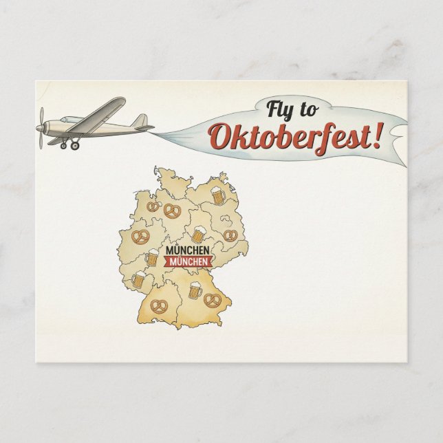  Oktoberfest Octoberfest Toast Postcard (Front)