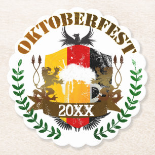 Oktoberfest Paper Coaster