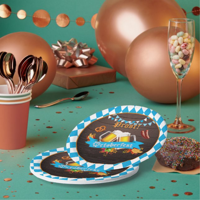 Oktoberfest Paper Plate (Multi)