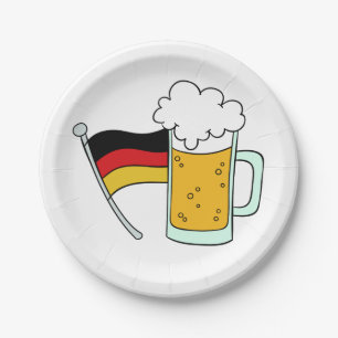 Oktoberfest paper plates