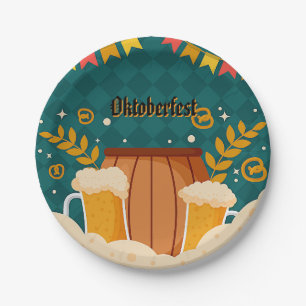 Oktoberfest Paper Plates