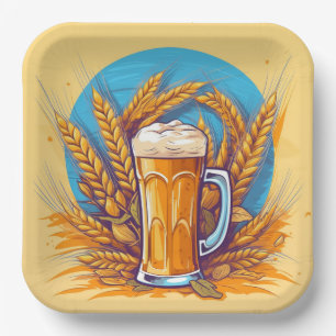 Oktoberfest Paper Plates