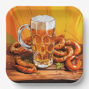 Oktoberfest Paper Plates
