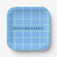 Oktoberfest Paper Plates