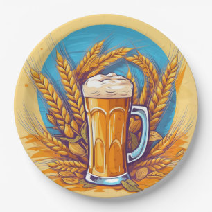 Oktoberfest Paper Plates