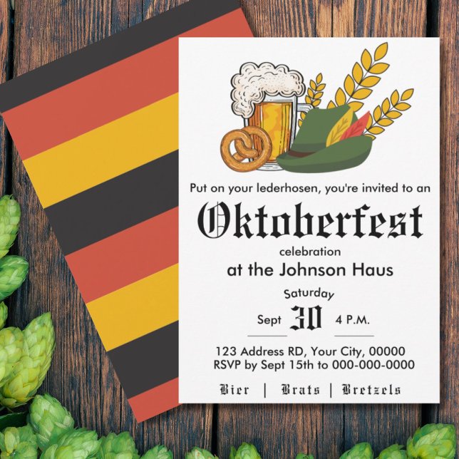 Oktoberfest Party Invitation (Creator Uploaded)