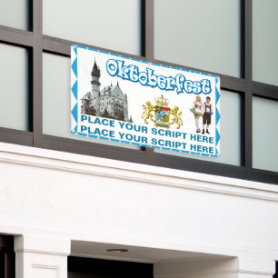 Oktoberfest Personalised  Banner