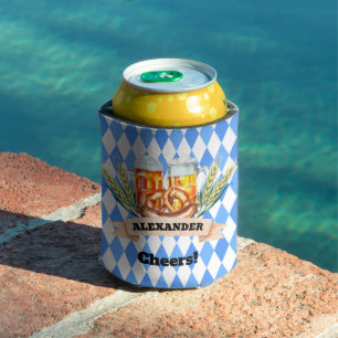 Oktoberfest Personalised Can Cooler