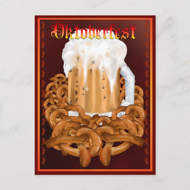 OKTOBERFEST Postercard Postcard (Front)