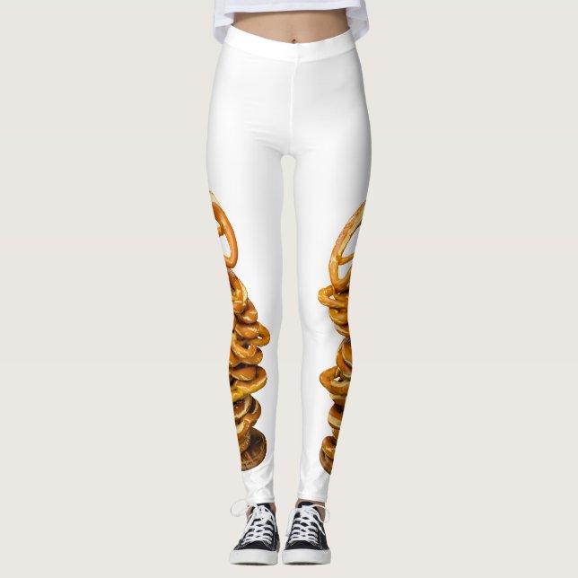Oktoberfest Pretzel Leggings (Front)
