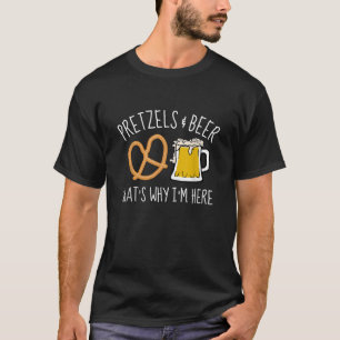 Oktoberfest Pretzels Beer Funny Festival Beer T-Shirt
