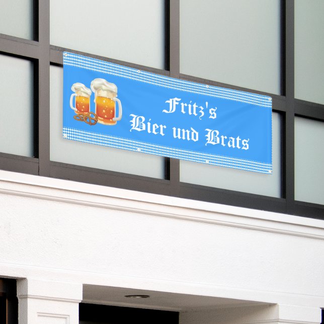 Oktoberfest Promotional Business  Banner (Outside Building)