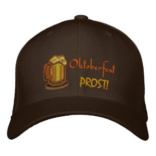 Oktoberfest Prost! Beer Festival Embroidered Hat