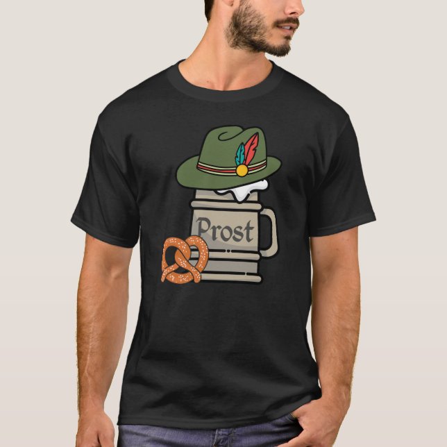 Oktoberfest Prost Stein T-Shirt (Front)