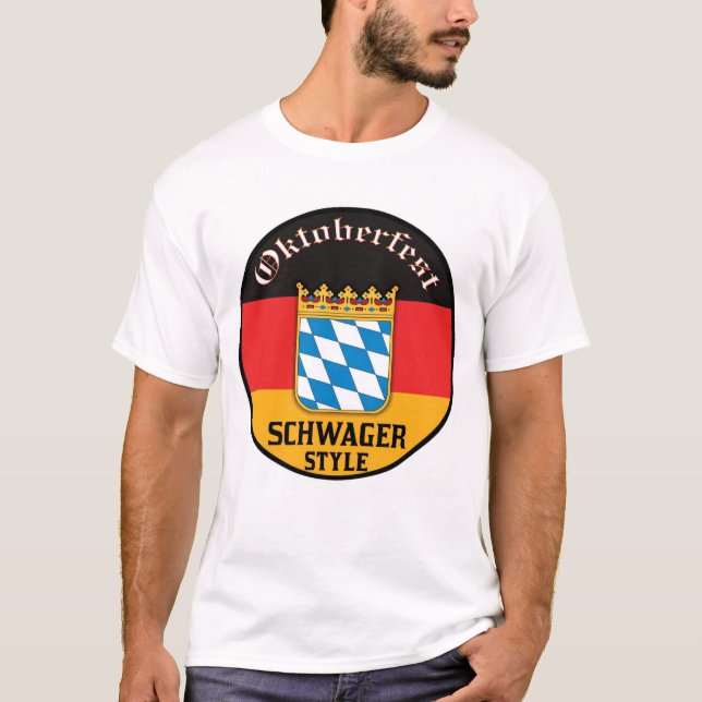 Oktoberfest - Schwager Style T-Shirt (Front)