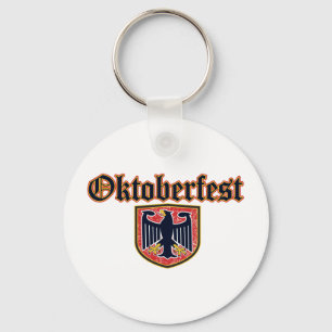 Oktoberfest Shield Key Ring