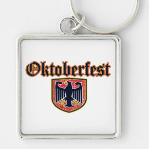 Oktoberfest Shield Key Ring