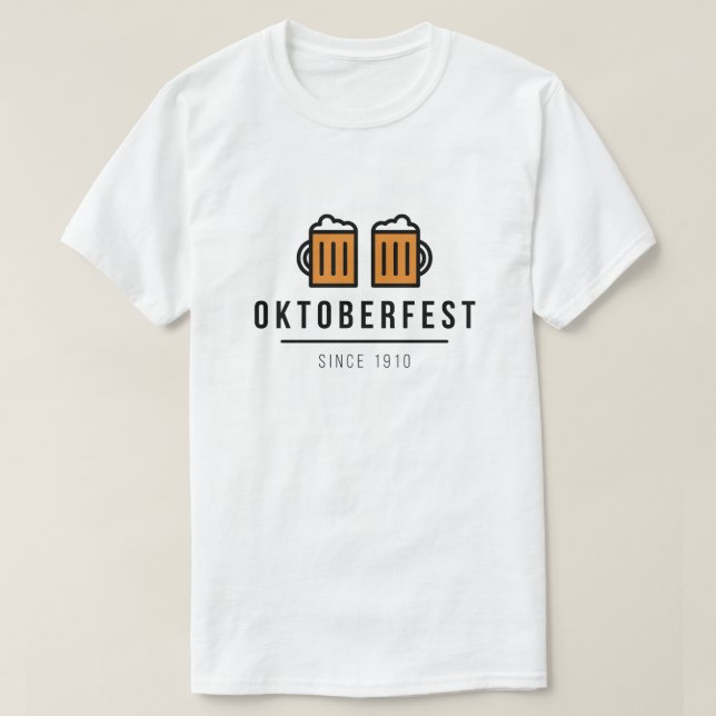 Oktoberfest Since 1810 T-Shirt (Design Front)