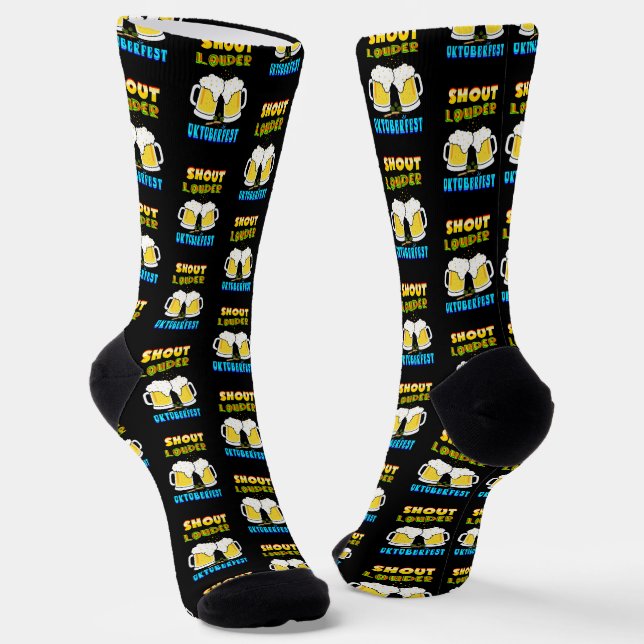 Oktoberfest Socks (Angled)