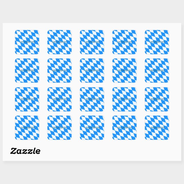 Oktoberfest Square Sticker (Sheet)
