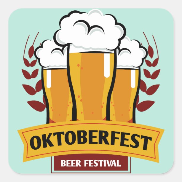 Oktoberfest Stickers | Zazzle AU