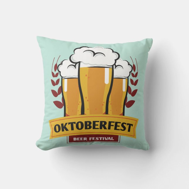 Oktoberfest throw pillows (Front)