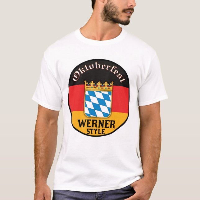 Oktoberfest - Werner Style T-Shirt (Front)