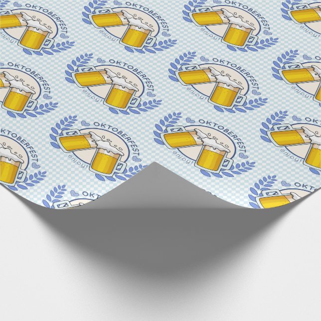 Oktoberfest wrapping paper (Corner)