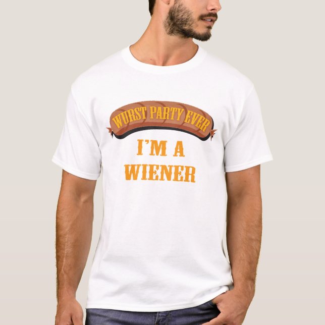 Oktoberfest Wurst Party Ever t-shirt (Front)