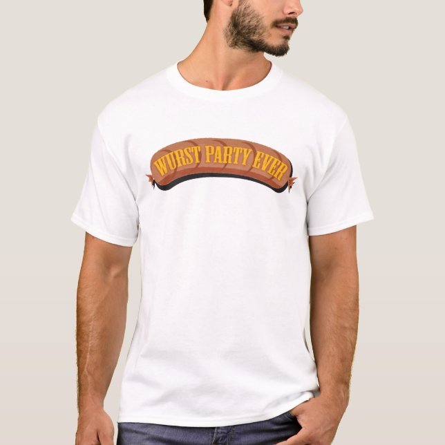 Oktoberfest Wurst Party Ever t-shirt (Front)